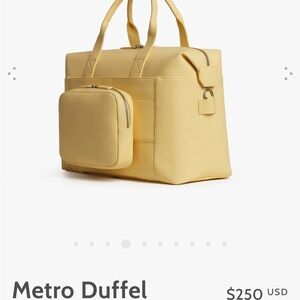 Monos yellow Metro duffle